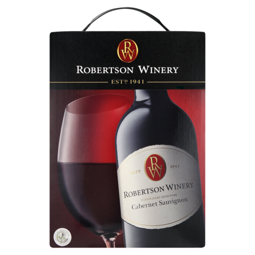 Robertson Winery Cabernet Sauvignon Red Wine Box 3L