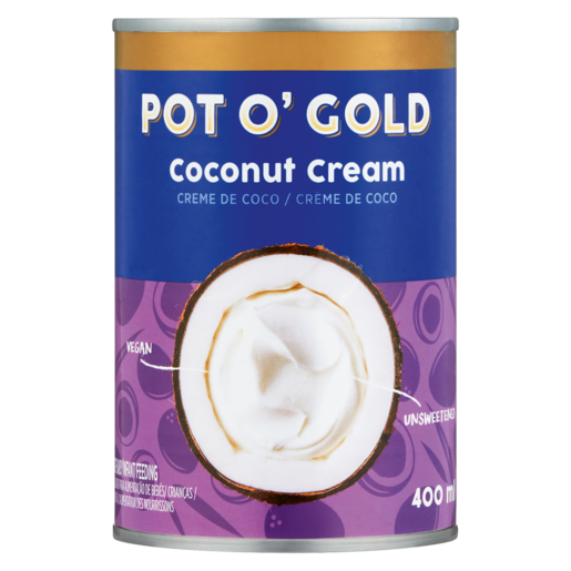 Pot O' Gold Coconut Cream 400ml