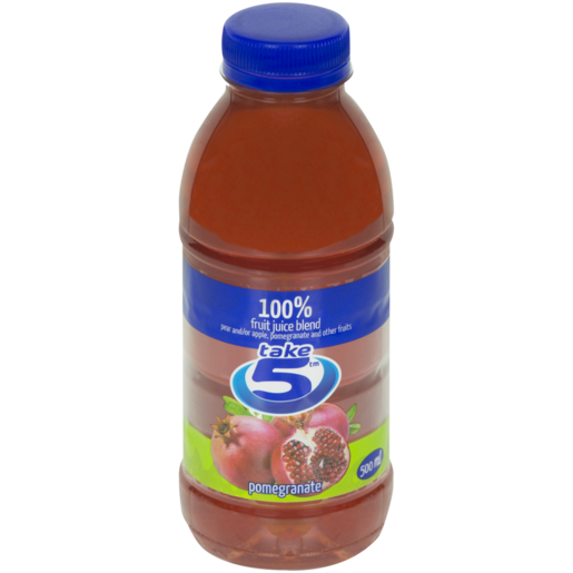 Take 5 Pomegranate 100% Fruit Juice Blend 500ml