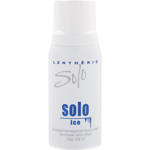 Lenthéric Solo Ice Mens Body Spray 150ml