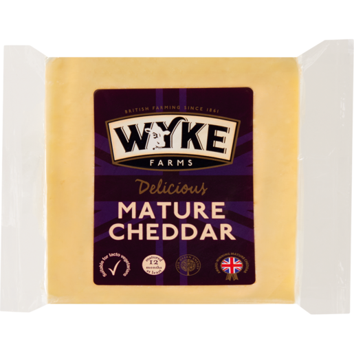 Wyke Farms Extra Mature Cheddar Cheese Pack 200g