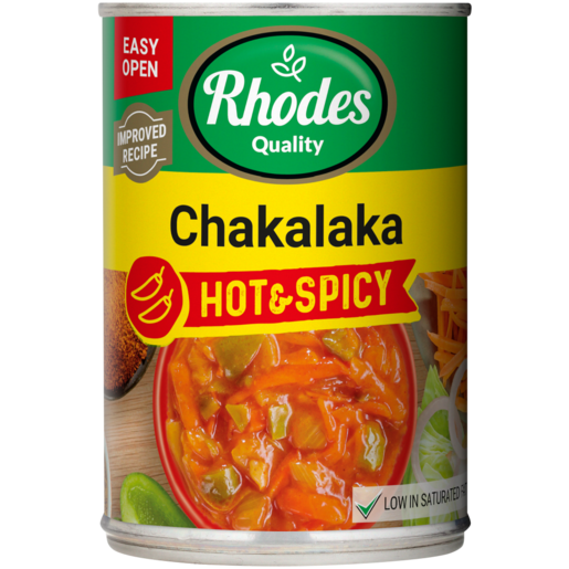 Rhodes Hot & Spicy Chakalaka 400g