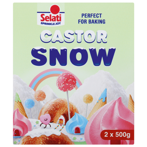 Selati Castor Snow Refined Castor Sugar 1kg