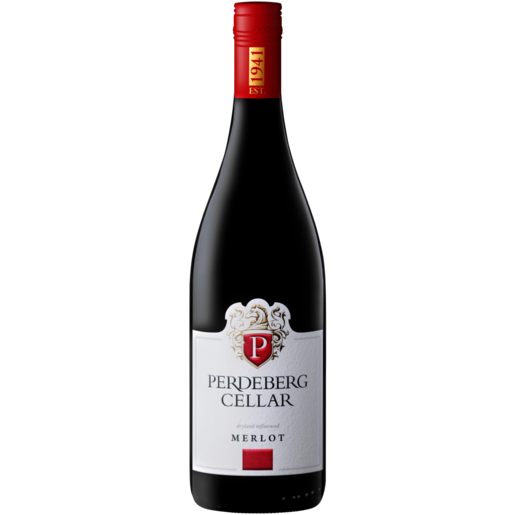Perdeberg Cellar Merlot Red Wine Bottle 750ml