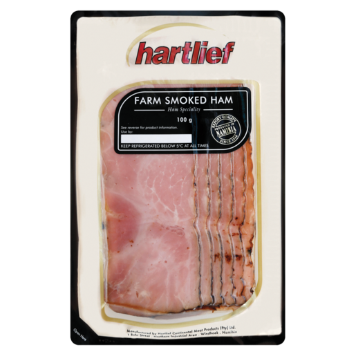 Hartlief Farm Smoked Ham 100g