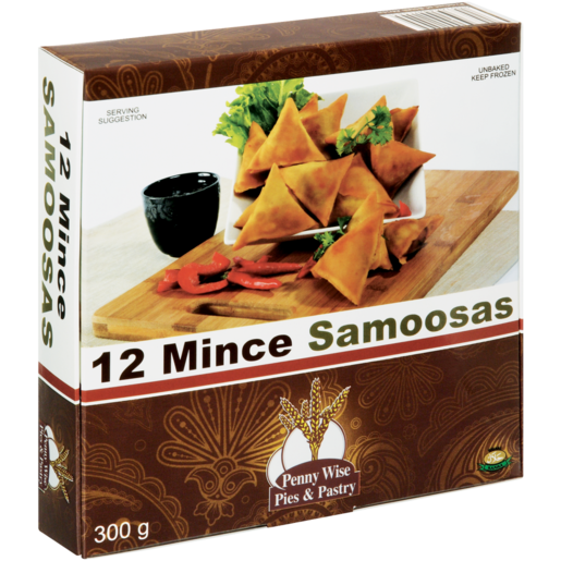 Penny Wise Frozen Mince Samoosas 12 Pack