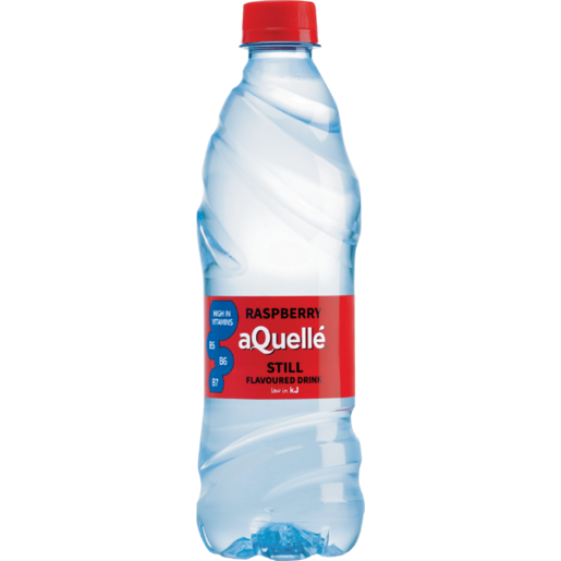aQuellé Raspberry Flavoured Still Water 500ml