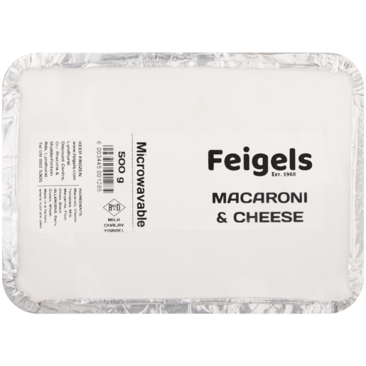 Feigels Frozen Macaroni & Cheese 500g