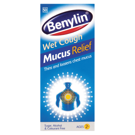 Benylin Wet Cough Mucus Relief Syrup 50ml