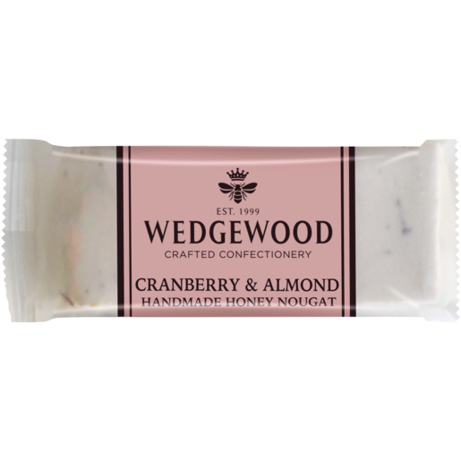 Wedgewood Almond & Cranberry Honey Nougat Bar 50g