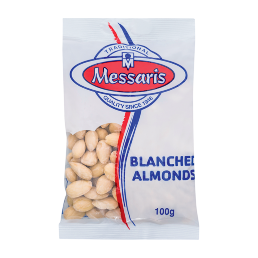 Messaris Blanched Almonds 100g
