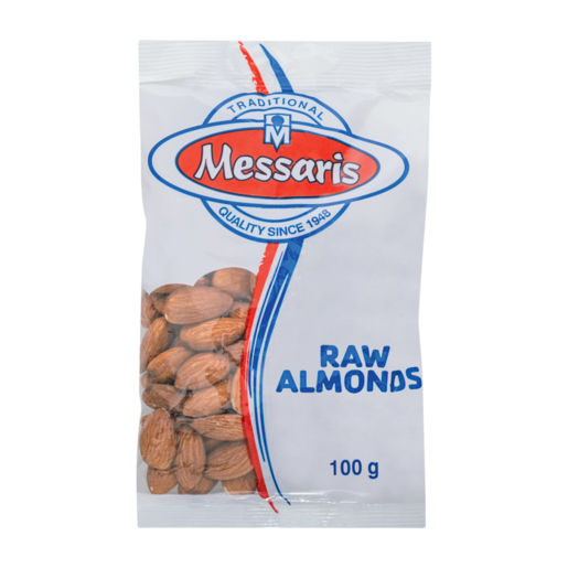 Messaris Raw Almonds 100g