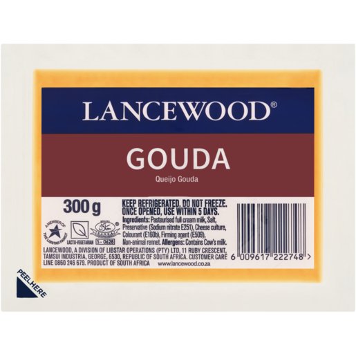 LANCEWOOD Gouda Cheese 300g