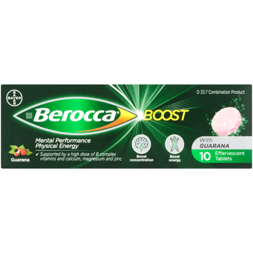 Berocca Boost Effervescent Tablets 10 Pack