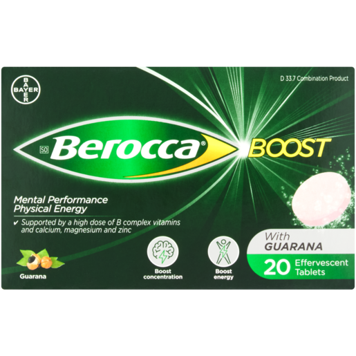 Berocca Boost Effervescent Tablets 20 Pack