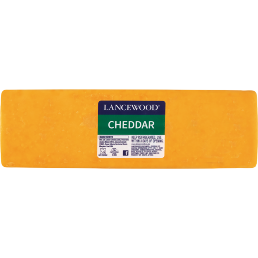 LANCEWOOD Cheddar Cheese Per kg