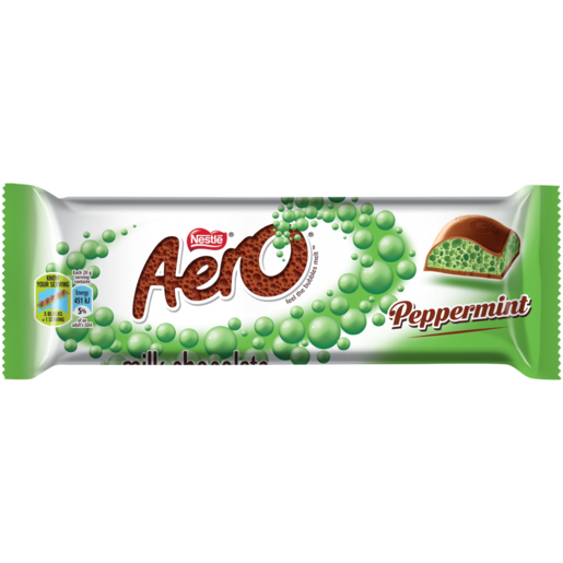 Aero Peppermint Milk Chocolate Slab 40g