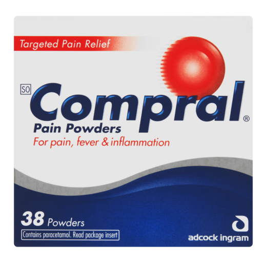 Compral Pain Relief Powder 38 Pack
