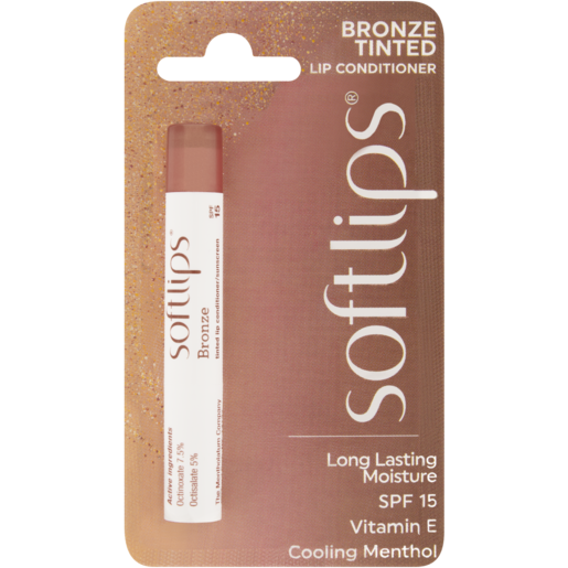 Softlips Bronze Tinted Lip Conditioner 15 SPF 2g