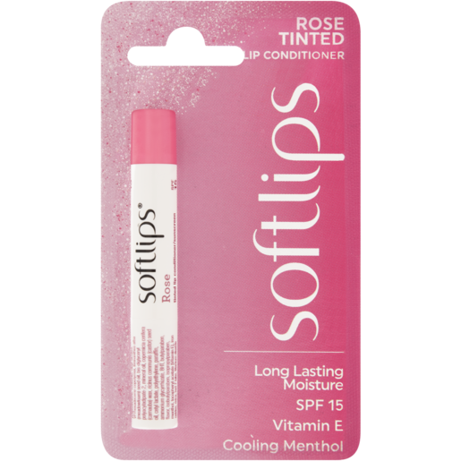 Softlips Rose Tinted Lip Conditioner 15 SPF 2g