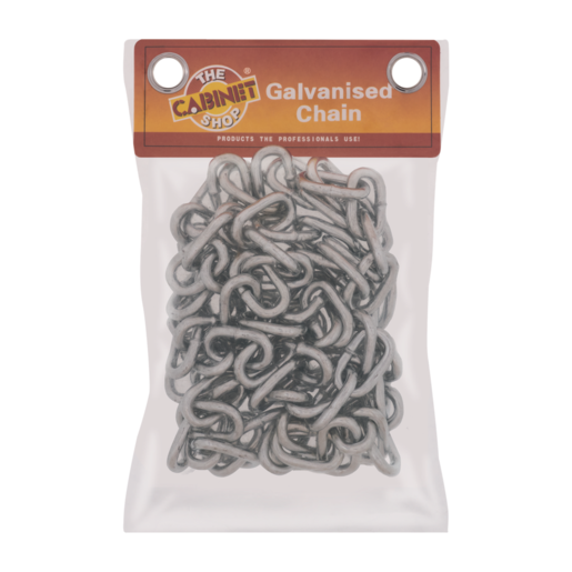 Fragram The Cabinet Shop Silver Galvanised Chain 6mm x 2m