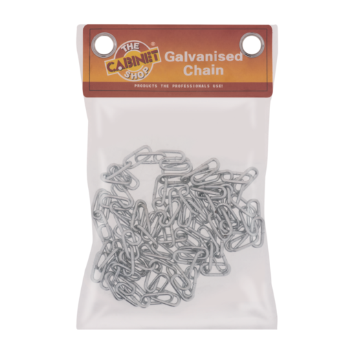 The Cabinet Shop Silver Galvanised Chain 3mm x 2m