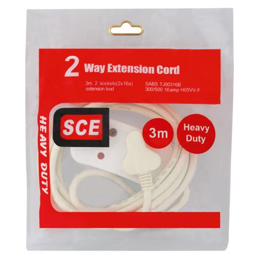 SCE Extension Cord 3m