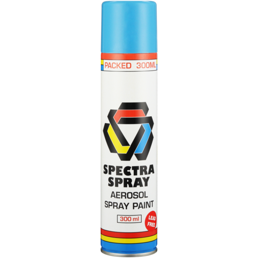 Spectra Spray Azure Blue Aerosol Spray Paint 300ml