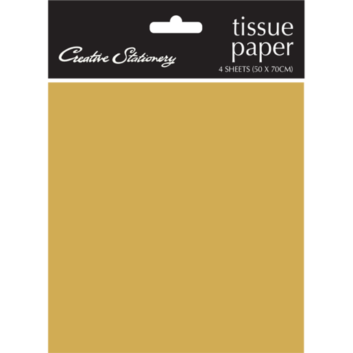 Creative Stationery Tissue Paper 4 Sheets (Colour May Vary)