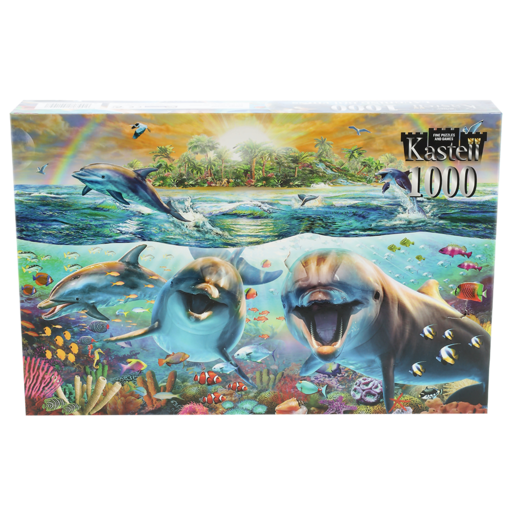 RGS Wildlife Laughing Dolphins Puzzle 1000 Piece