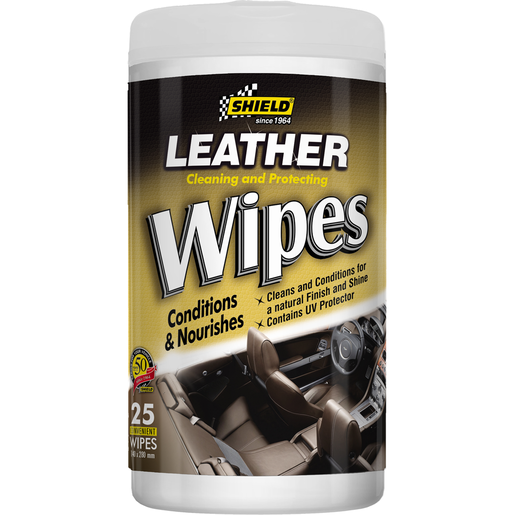 Shield Interior Leather Wipes