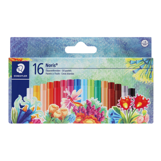 Staedtler Multi-Coloured Noris Oil Pastel Set 16 Piece