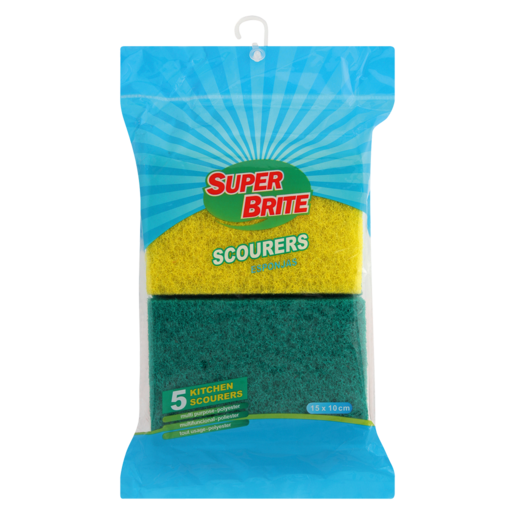Super Brite Scourers 5 Pack
