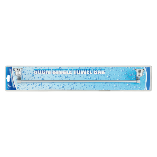 Blue Dolphin Single Towel Bar 60cm