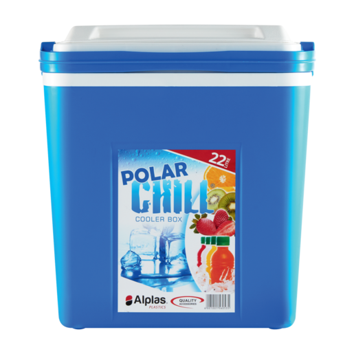 Alplas Blue Polar Chill Cooler Box 22L