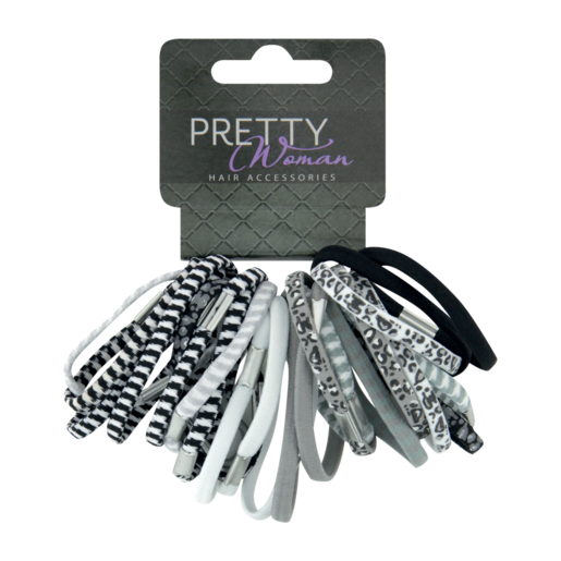 Pretty Woman Hair Accessories Elastic Fashion Stripe 23 Piece