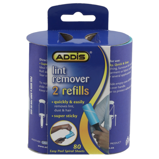 ADDIS Lint Remover Refill 2 Pack