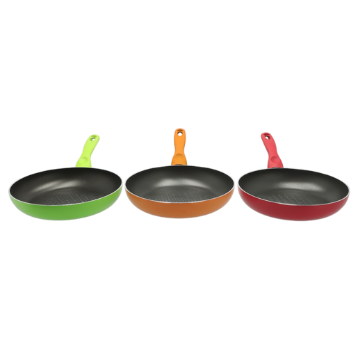 Flonal Cookware Fortress Non-Stick Fry Pan 24cm (Colour May Vary)
