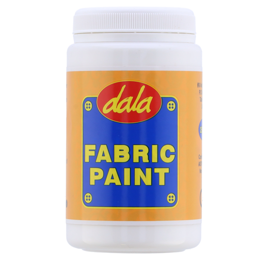 Dala White Fabric Paint 250ml