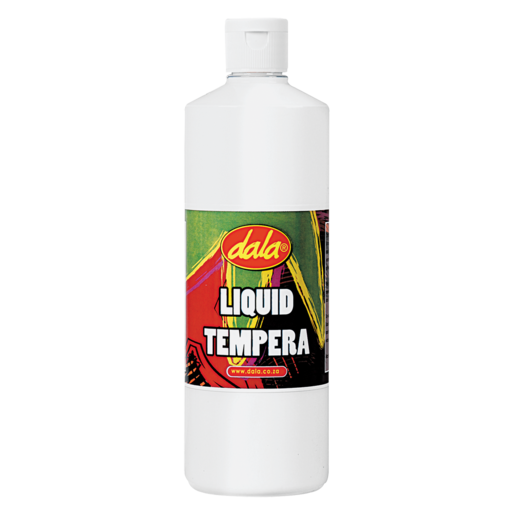 Dala Liquid Tempera Paint White 500ml