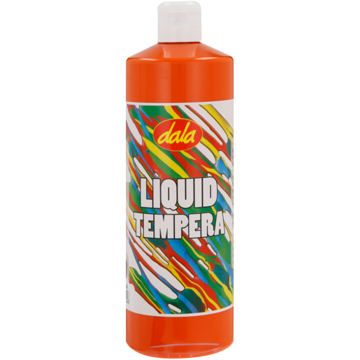 Dala Orange Liquid Tempera Paint 500ml