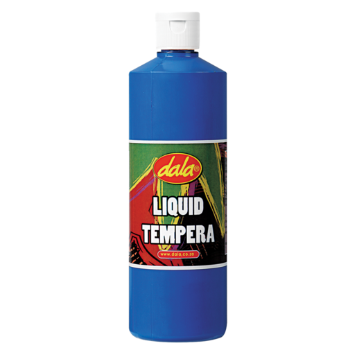 Dala Liquid Tempera Paint Cyan Blue 500ml