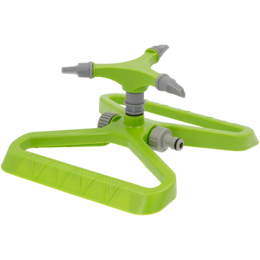 Quality Green 3 Arm Rotating Sprinkler