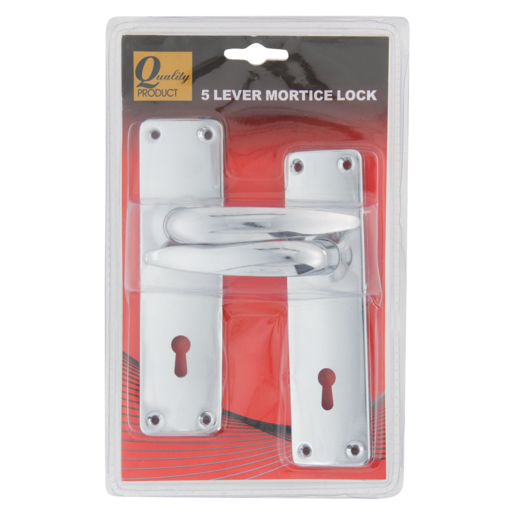 Quality 5 Lever Mortice Lock 2 Piece