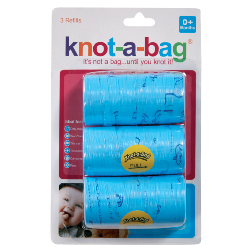 Snuggletime Knot-A-Bag Refills 3 Pack