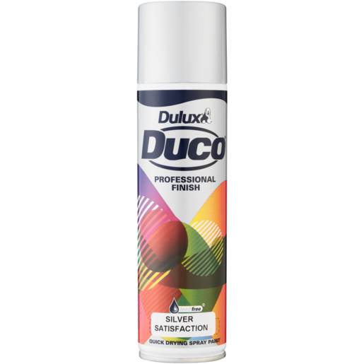 Dulux Duco Silver Satisfaction Spray Paint 300ml