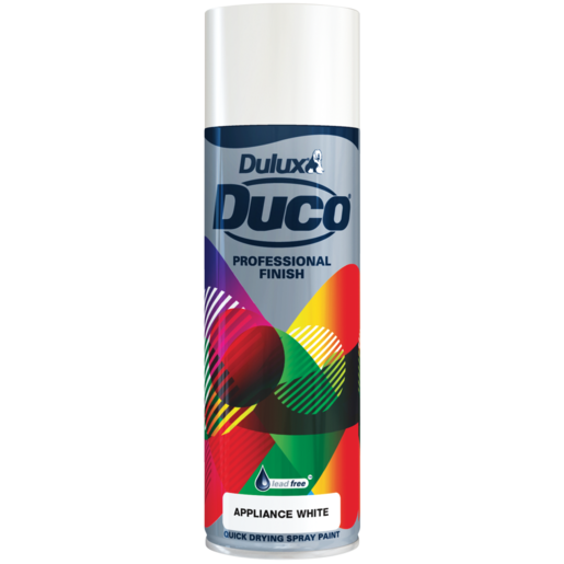 Dulux Duco White Appliance Spray Paint 300ml