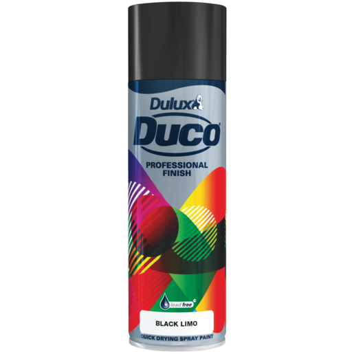 Dulux Duco Black Limo Spray Paint 300ml