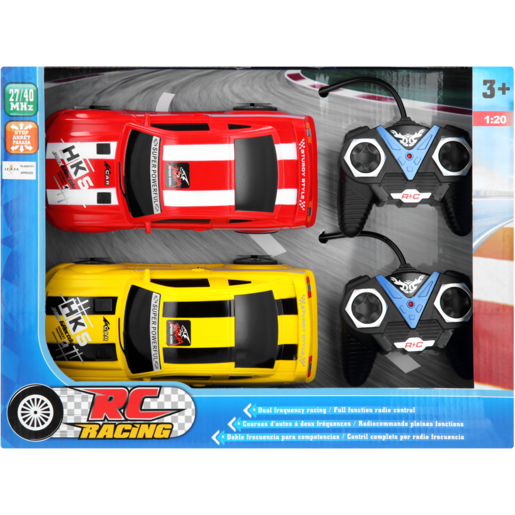 Racing Remote Control Racing Car Set Twin Pack