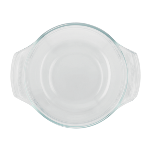 Home Discovery Curve Round Glass Casserole 2L